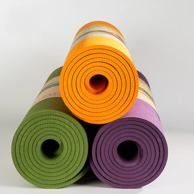 تمرین خانگی TPE Yoga Mat Anti Skid ECO Friendly 1830 * 610 * 6mm